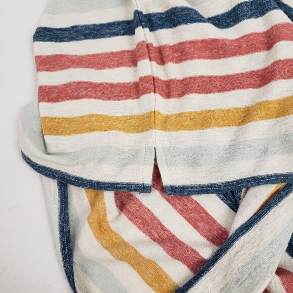 Madewell XXS Multi Color Stripes Womens Vneck T-Shirt Fall Spring Cotton - Picture 5 of 12
